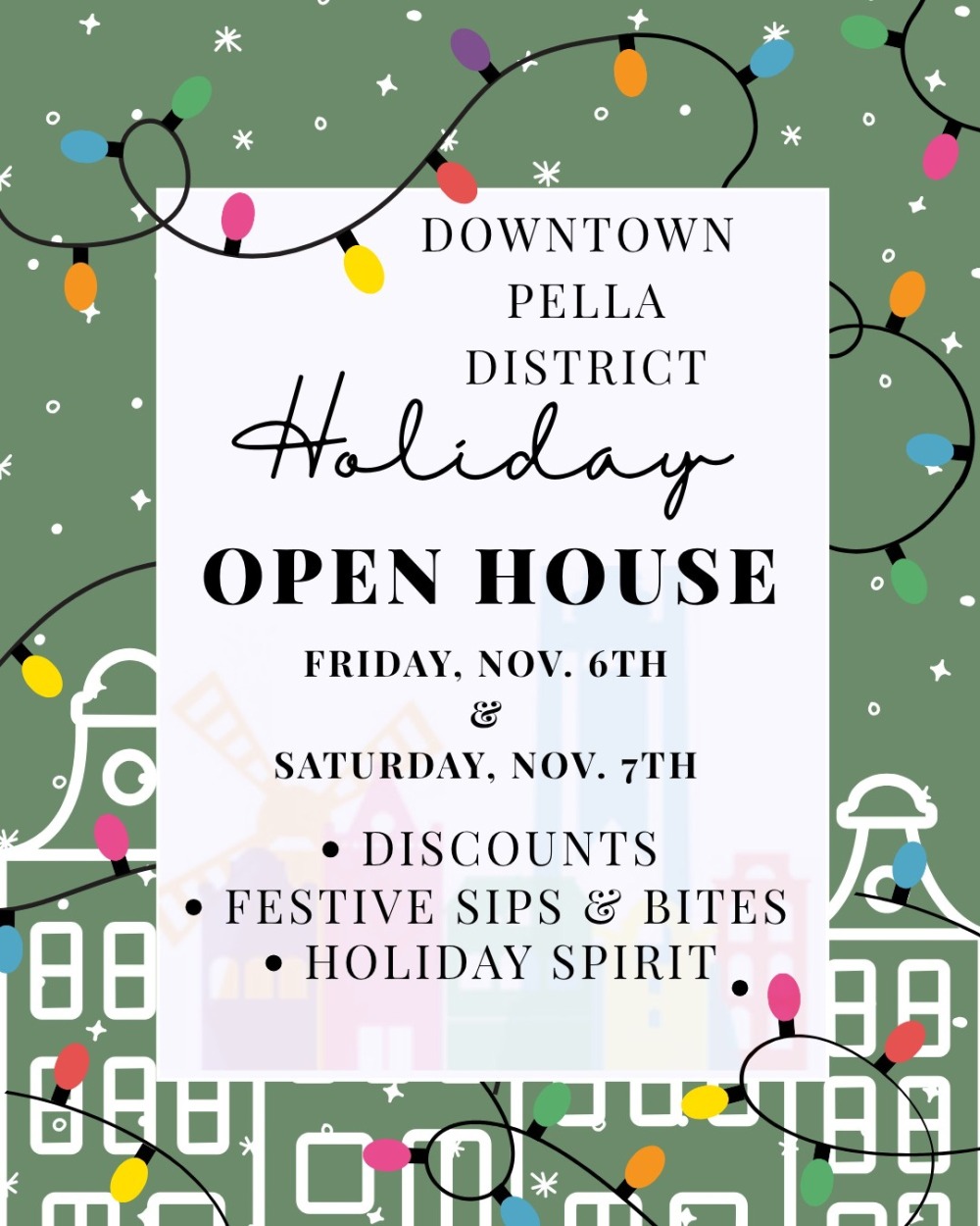 Holiday Open House in Downtown Pella photo