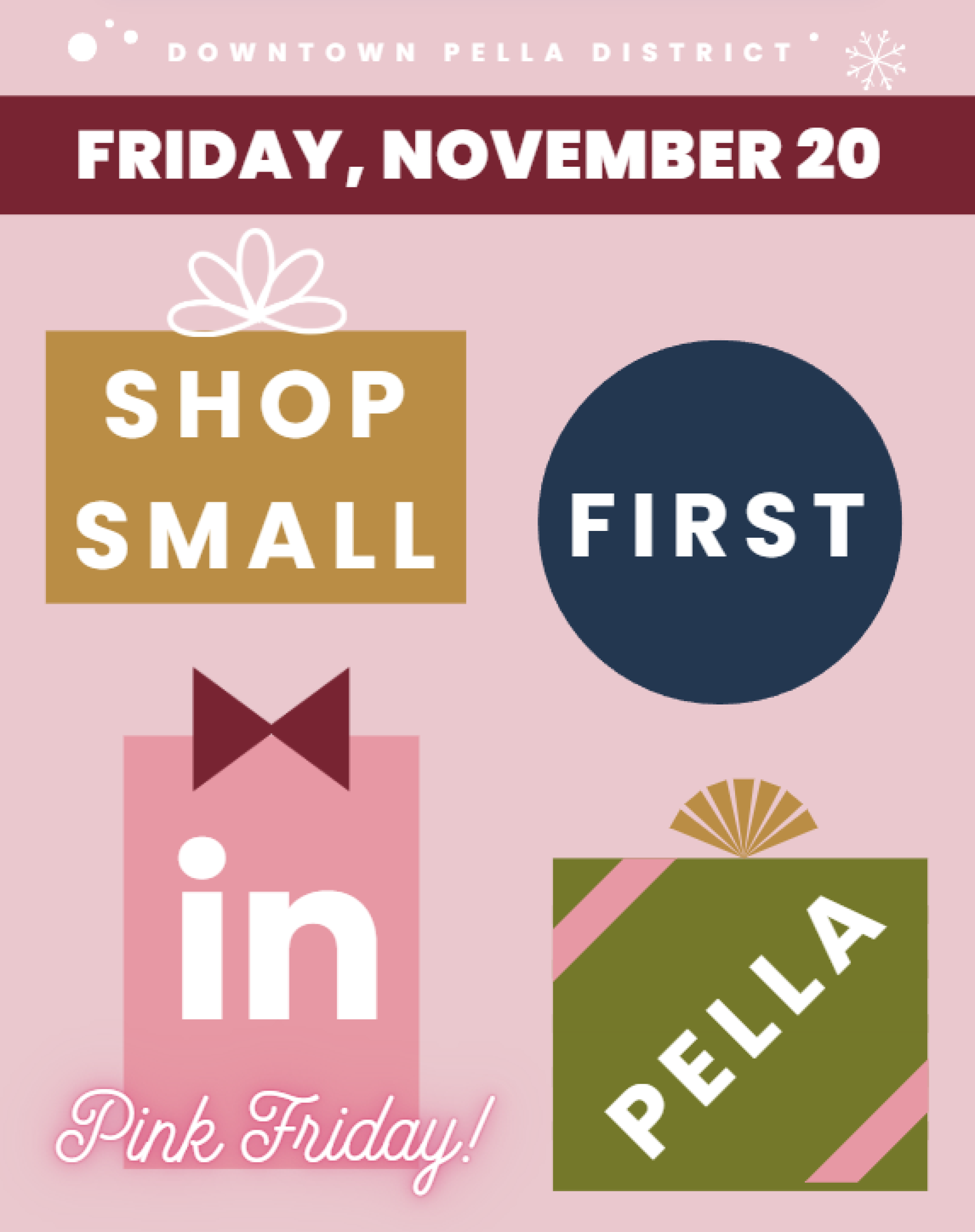 Pink Friday in Downtown Pella photo