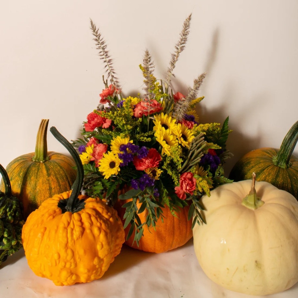 Pumpkin Floral Class photo