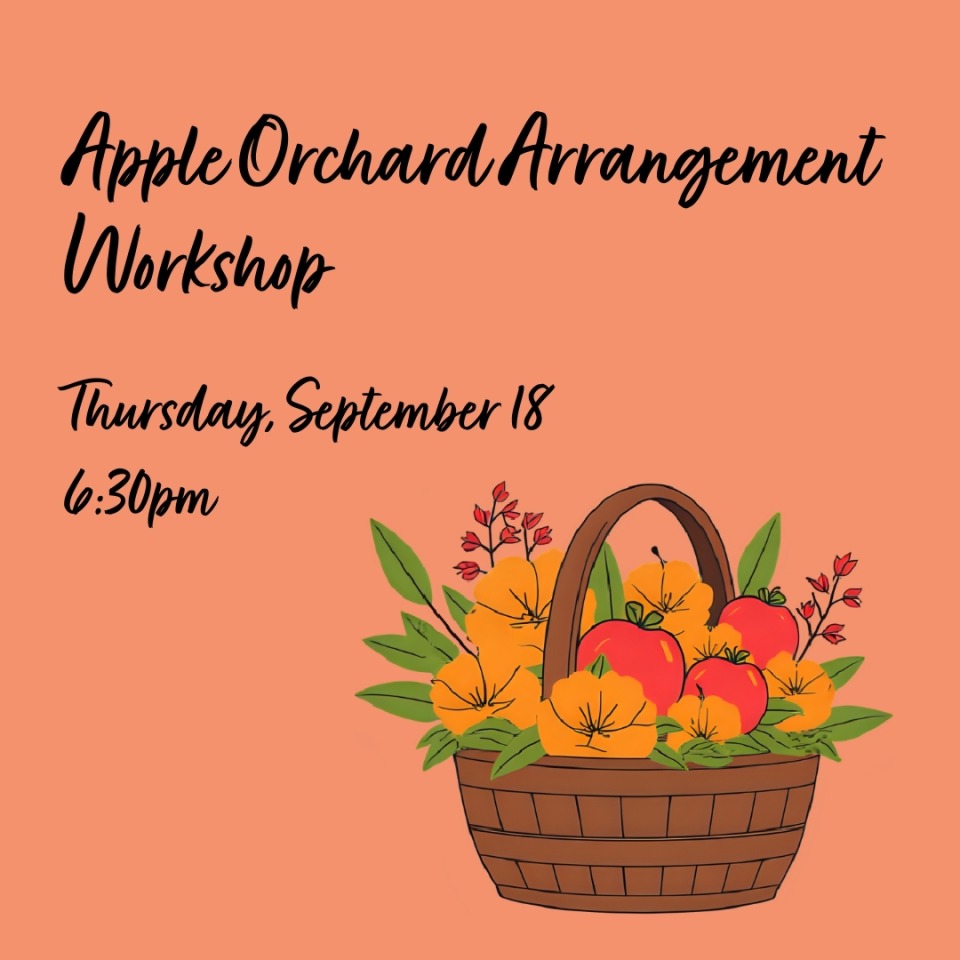 Apple Orchard Arrangement Workshop photo