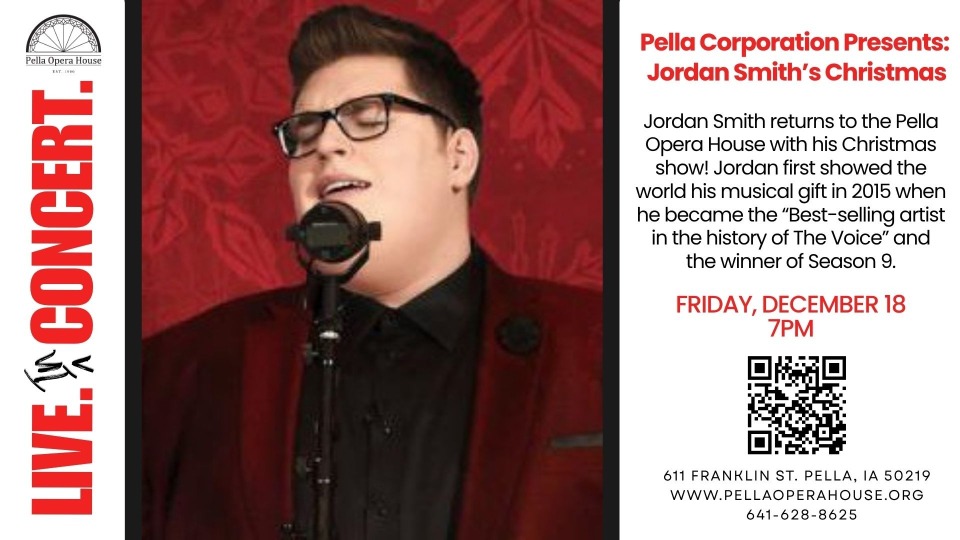 Pella Corporation Presents: Jordan Smith Christmas photo